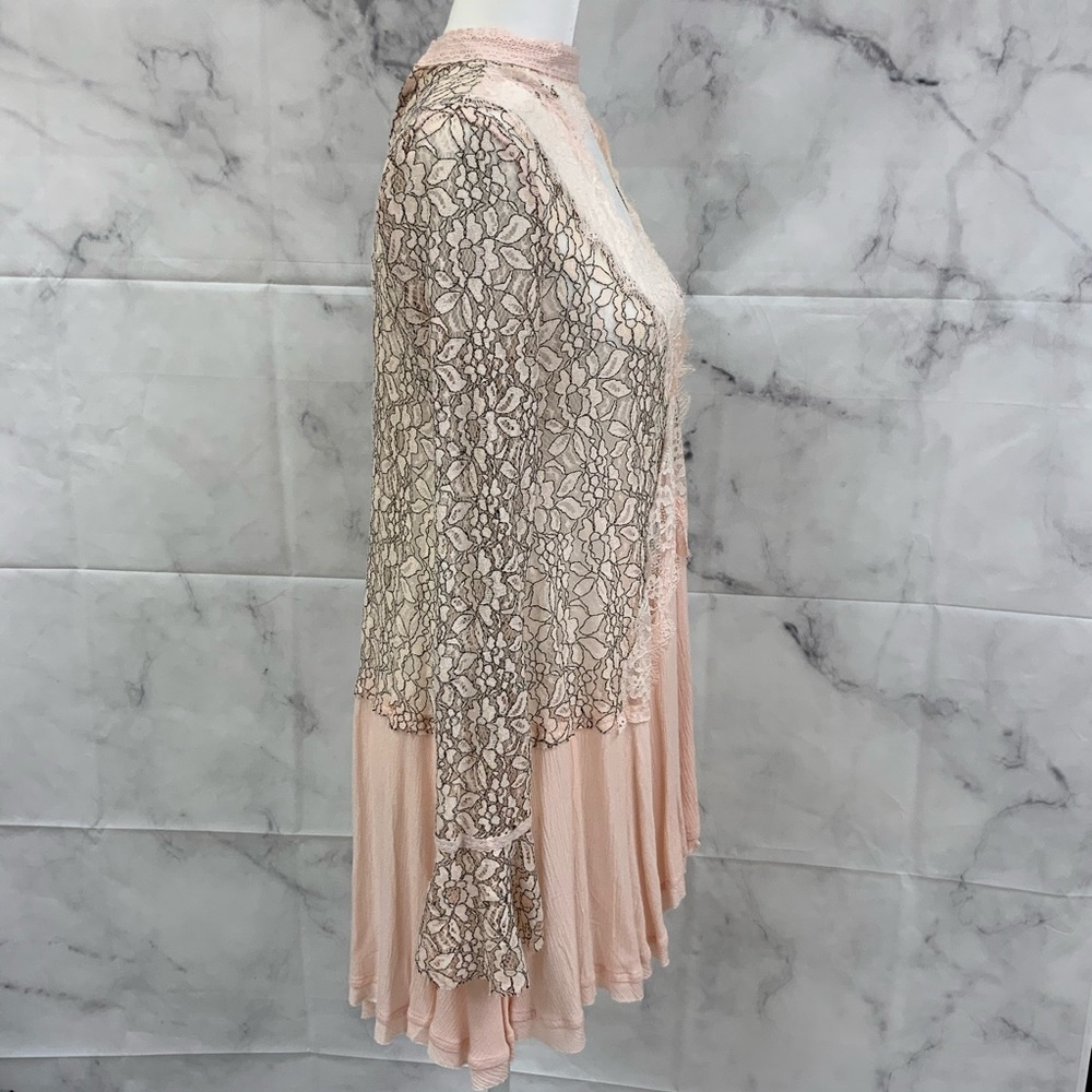 Free People Lace Secret Tunic Mini Dress - Picture 3 of 8